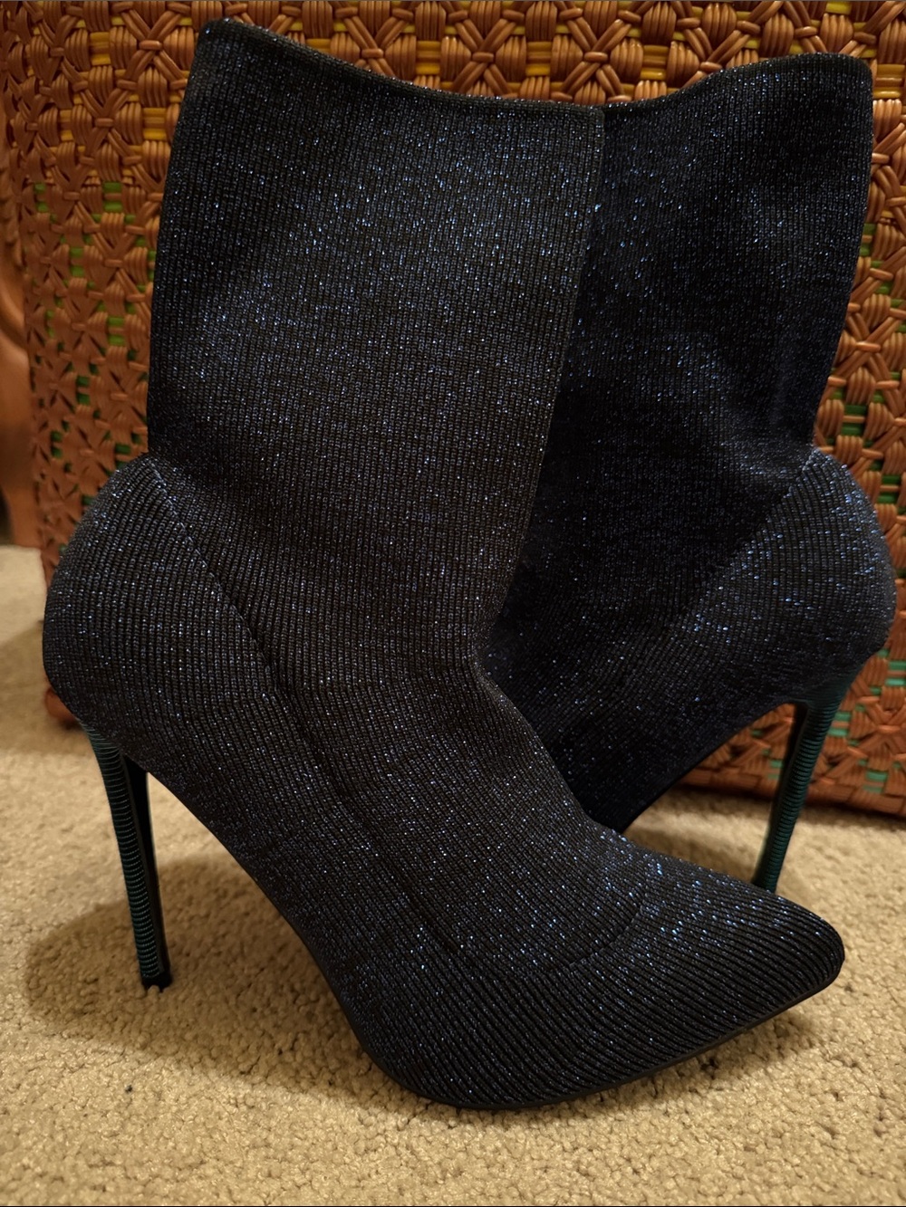 Women’s Midnight Sparkle Sock Bootie